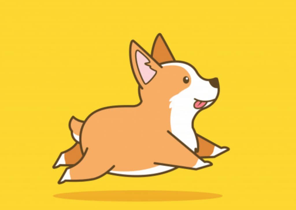 Análisis de orina en la clínica veterinaria 1 perro saltando